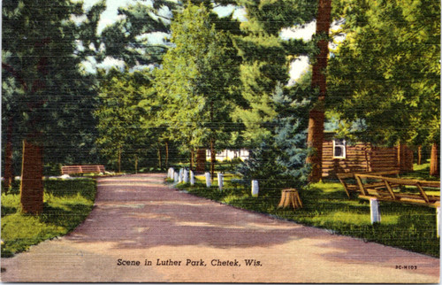 Scene in Luther Park