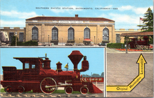 Southern Pacific Station Sacramento California multiview