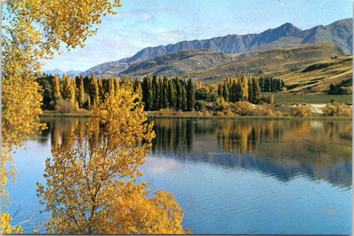 New Zealand  Queenstown lake Hayes
