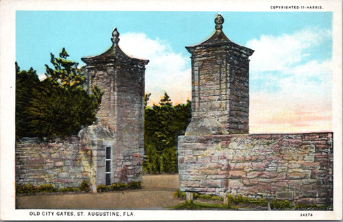 Old City Gates, St. Augustine, Fla.