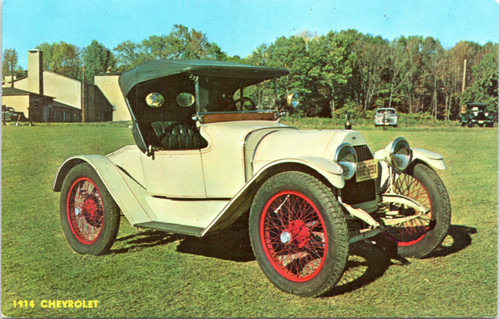 postcard 1914 chevrolet