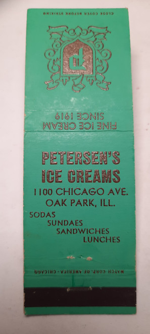 Petersen's Ice Cream, Oak Park Ill