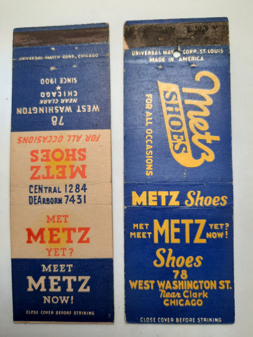 Metz Shoes, Chicago IL - set of 2