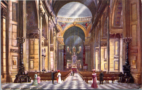 St. Paul's Cathedral  interior view