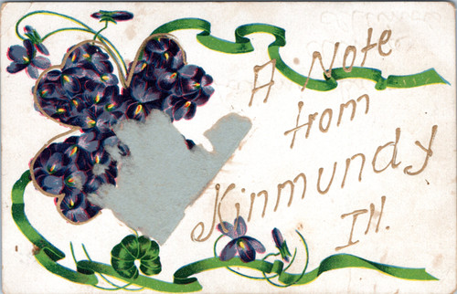 postcard Kinmundy illinois