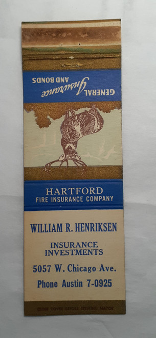 William R. Henricksen, Chicago, Hartford Insurance