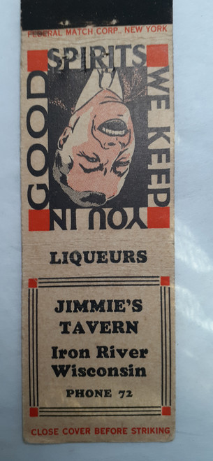 Jimmie's Tavern Iron River Wisconsin