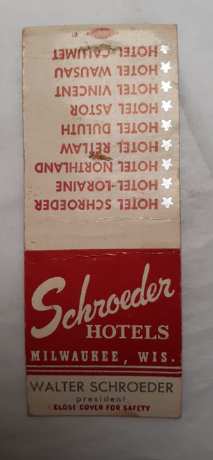 Schroeder Hotels Milwaukee Wisconsin