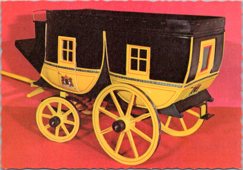 Burssels Post Museum - 19th Century mail coach