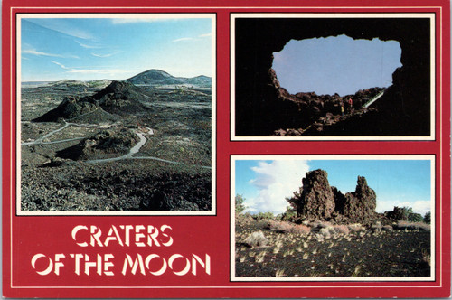 Postcard ID Craters of the Moon National Monument multivew