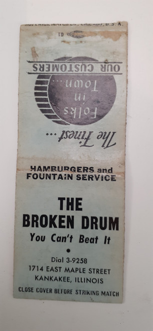 The Broken Drum - You Can't Beat It - Kankakee IL