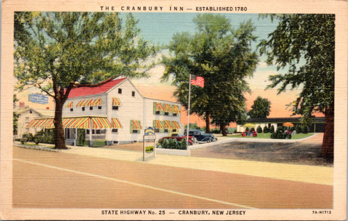 Postcard NJ Cranbury