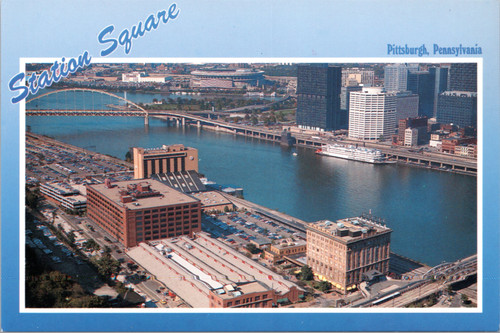 Postcard PA Pittsburgh - Station Square