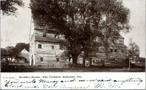 Ephrata - Brother House, The Cloister