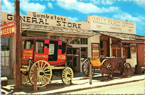 Postcard AZ Tombstone General Store
