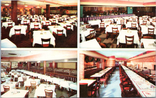 Postcard FL Miami - M & M Cafeterias - multiview