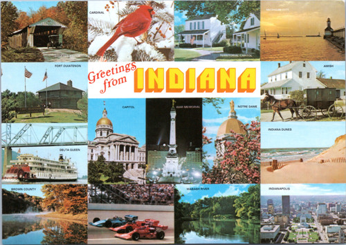 Greetings from Indiana - multiview