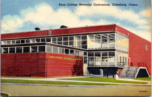 East Main Street - Knox College Memorial Gymnasium