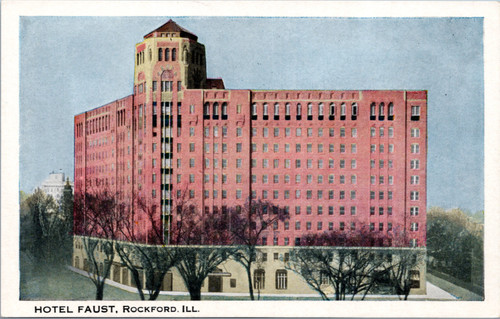 Hotel Faust Rockford Illinois
