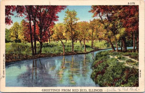 Red Bud Illinois Postcard