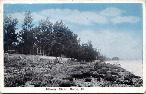 Postcard Rome Illinois