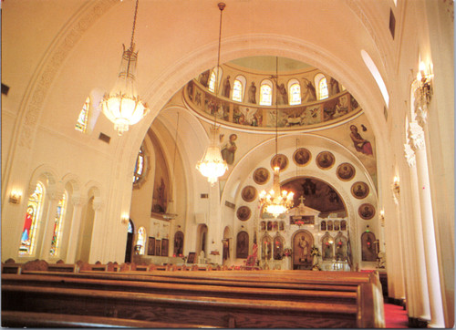 Interior Saint Nicholas Cathedral - Tarpon Springs Florida