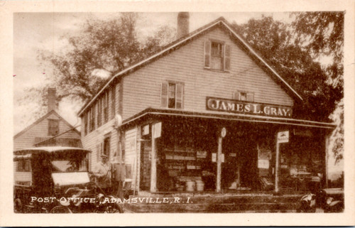 James L. Gray Post Office Adamsville RI