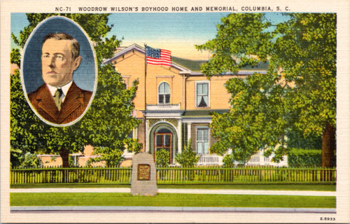 Woodrow Wilson's Boyhood Home and Memorial