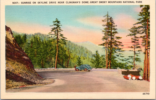 Clingman's Dome Parking Area