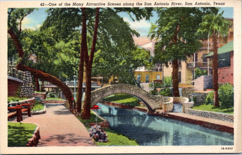 Postcard TX San Antonio