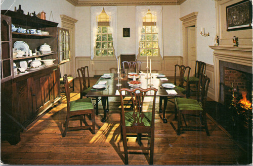 Colonial Williamsburg - The Raleigh Tavern Public Dining Room