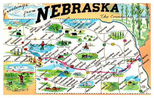 nebraska map