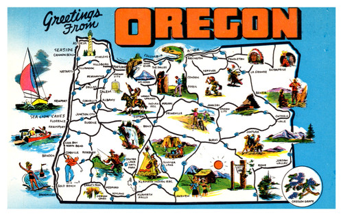 oregon map