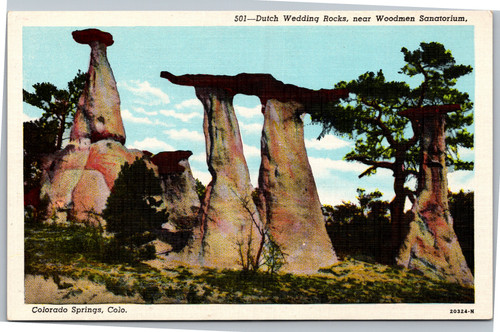 Colorado Springs - Dutch Wedding Rocks near Woodmen Sanatorium