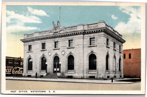 Post Office Watertown South Dakota Coca-Cola