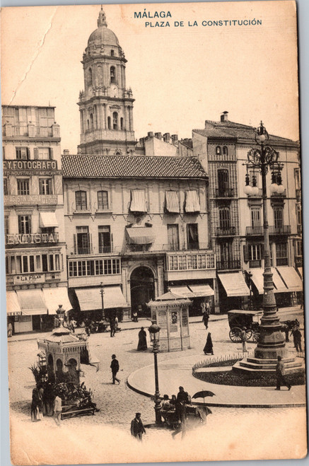 malaga spain constitution plaza