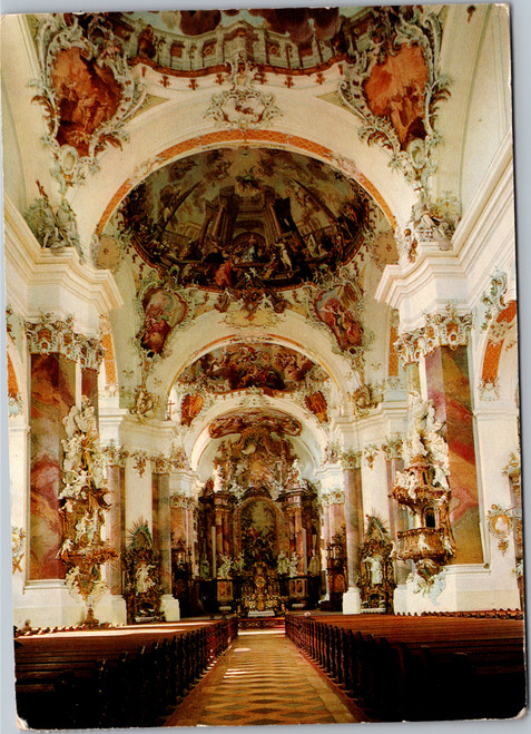 Ottobeuren Abbey interior view