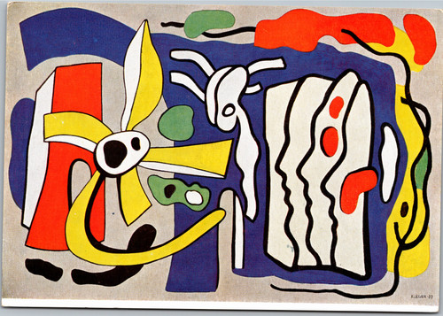 Leger, Fernand - Composition in three profiles