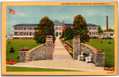 NY Watertown Jefferson County Sanitorium