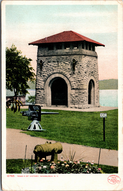 Postcard NY Newburgh Tower of Victory