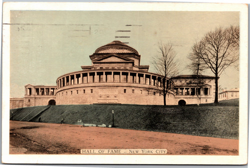 Postcard NYC  Hall of Fame for Great Americans