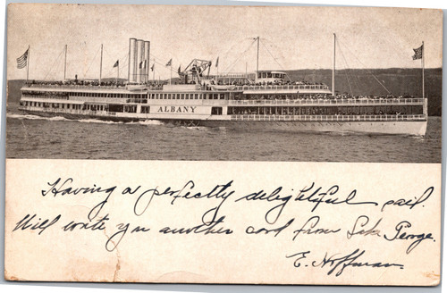 Hudson River Day Line Steamer Albany