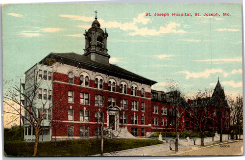 Postcard MO St. Joseph Hospital