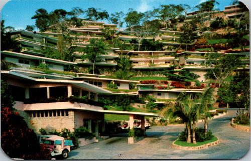 Postcard Mexico Acapulco Hotel Las Brisas