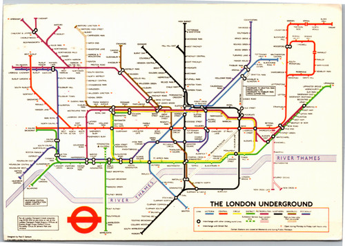 london underground map