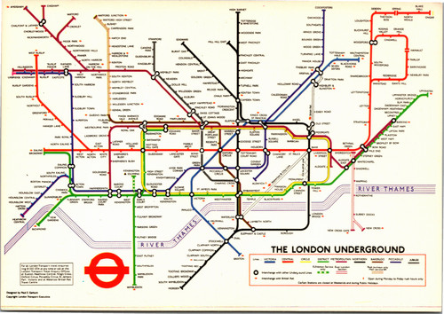 london underground map