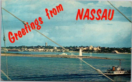 Greetings from Nassau Skyline Passenger Tender Ferry