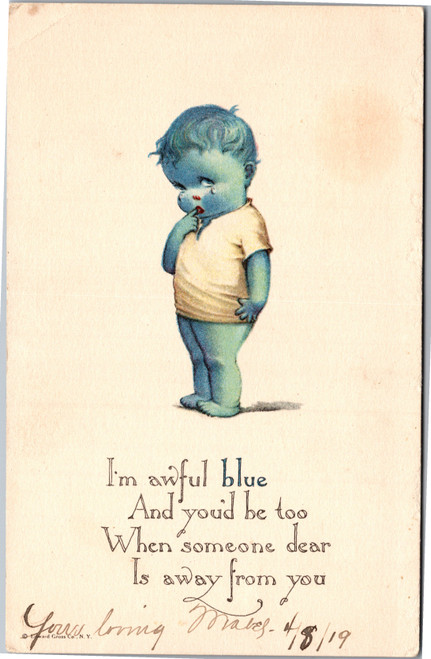 Edward Gross Awful blue toddler