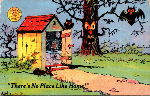 hallloween outhouse