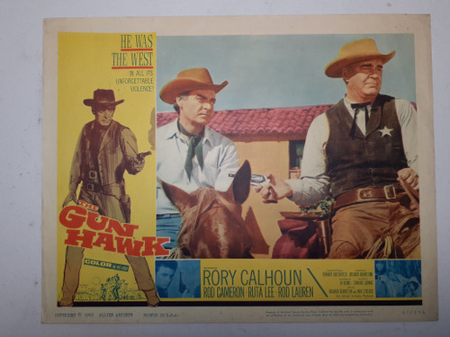 1963 Lobby Card The Gun Hawk starring Rory Calhoun